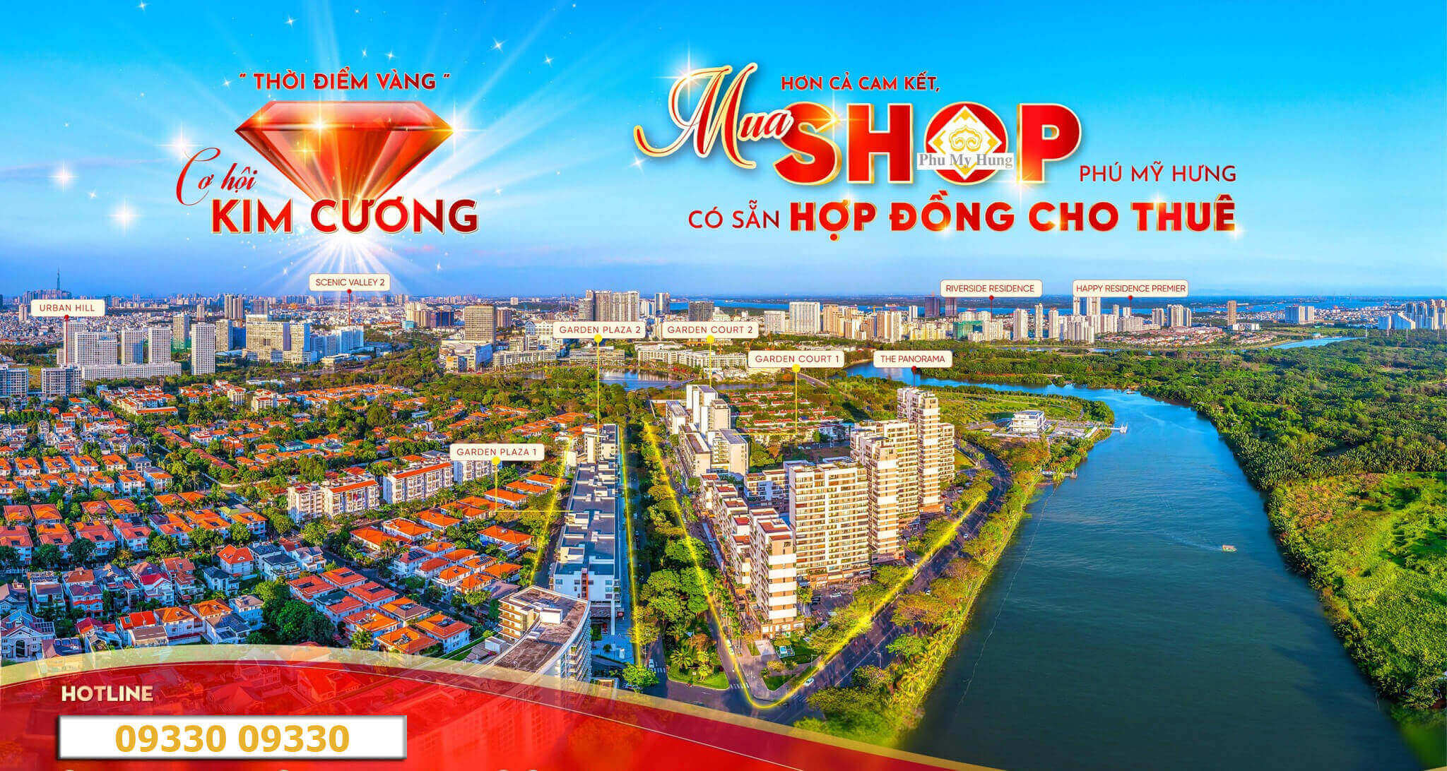 "Thời Điểm Vàng - Cơ Hội Kim Cương" để sở hữu Shophouse Phú Mỹ Hưng