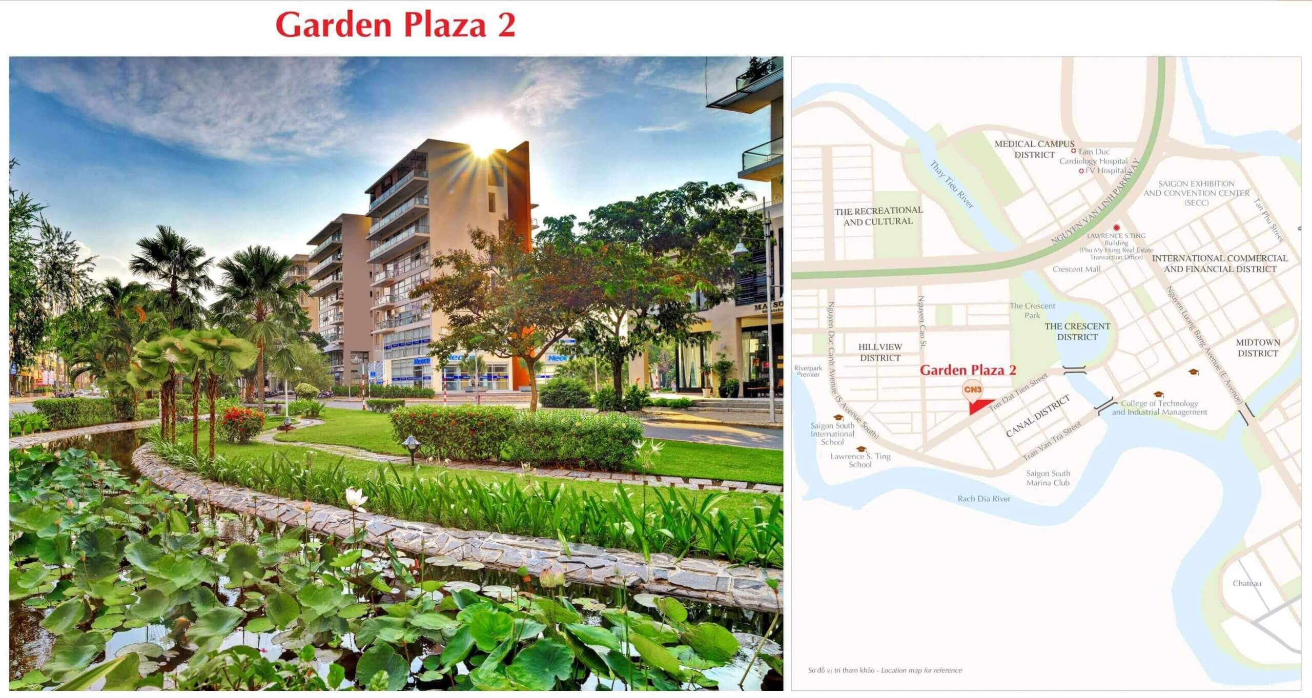 Vị trí Shophouse - Garden Plaza 2