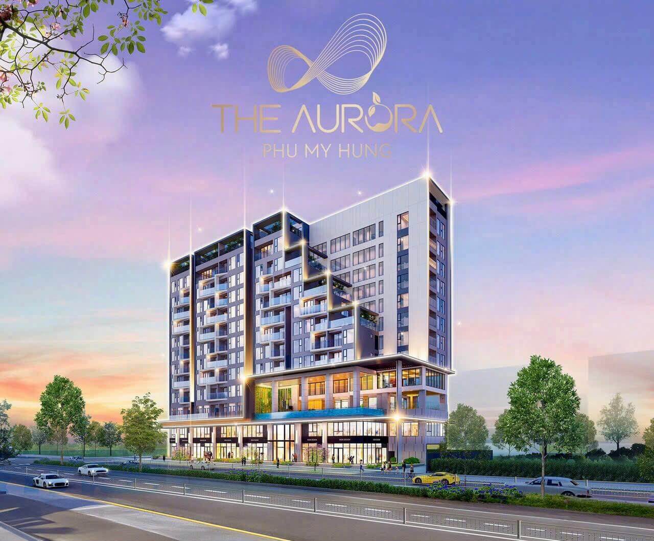 Phối cảnh căn hộ cao cấp The Aurora Phu My Hung